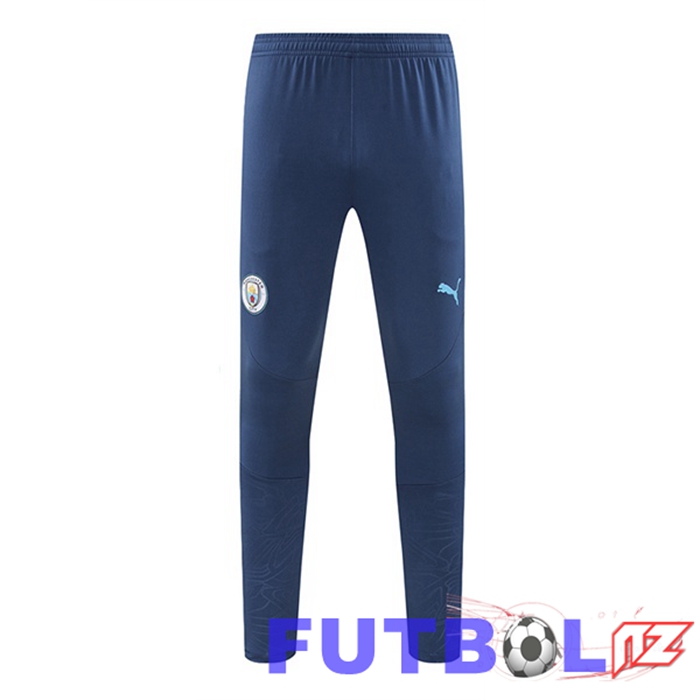 Pantalon Entrenamiento Manchester City Azul 2024/2025