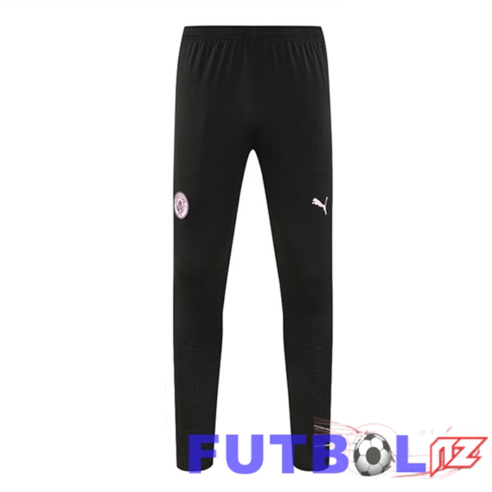 Pantalon Entrenamiento Manchester City Negro 2024/2025