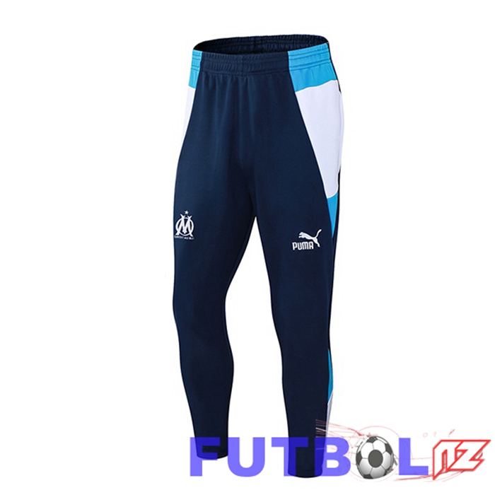 Pantalon Entrenamiento Marsella OM Azul Real 2024/2025