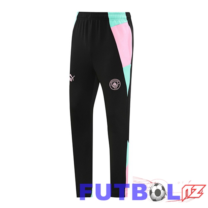 Pantalon Entrenamiento Manchester City Negro 2024/2025