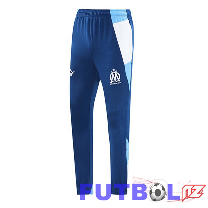 Pantalon Entrenamiento Marsella OM Azul 2024/2025