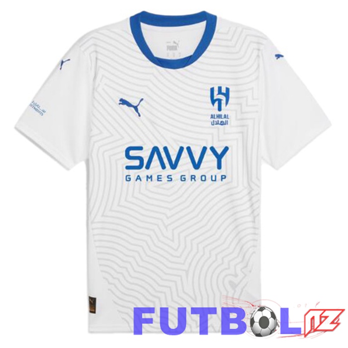 Camisetas De Futbol Al-Hilal FC Segunda Blanco 2024/2025