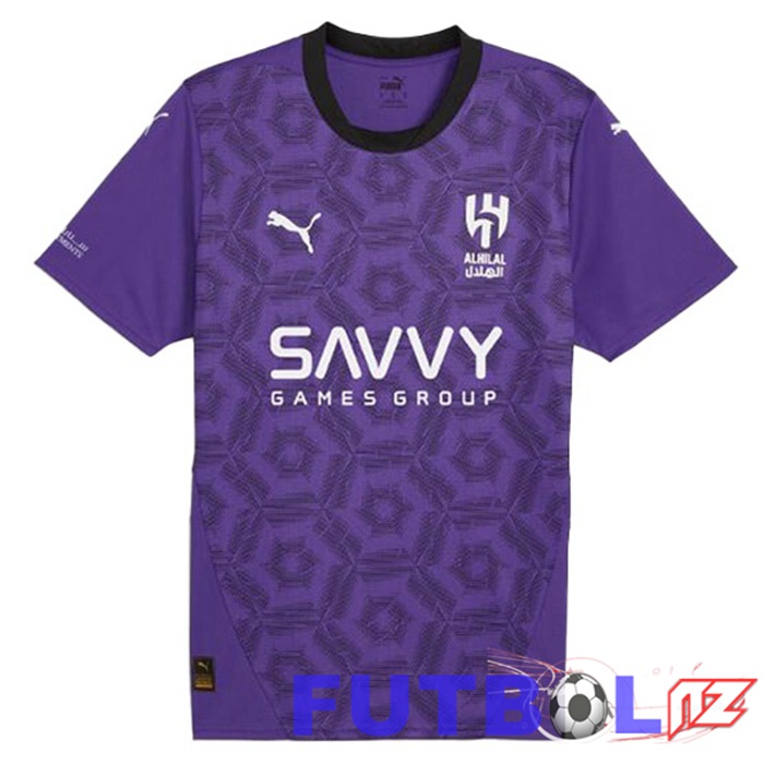 Camisetas De Futbol Al-Hilal FC Tercera Púrpura 2024/2025