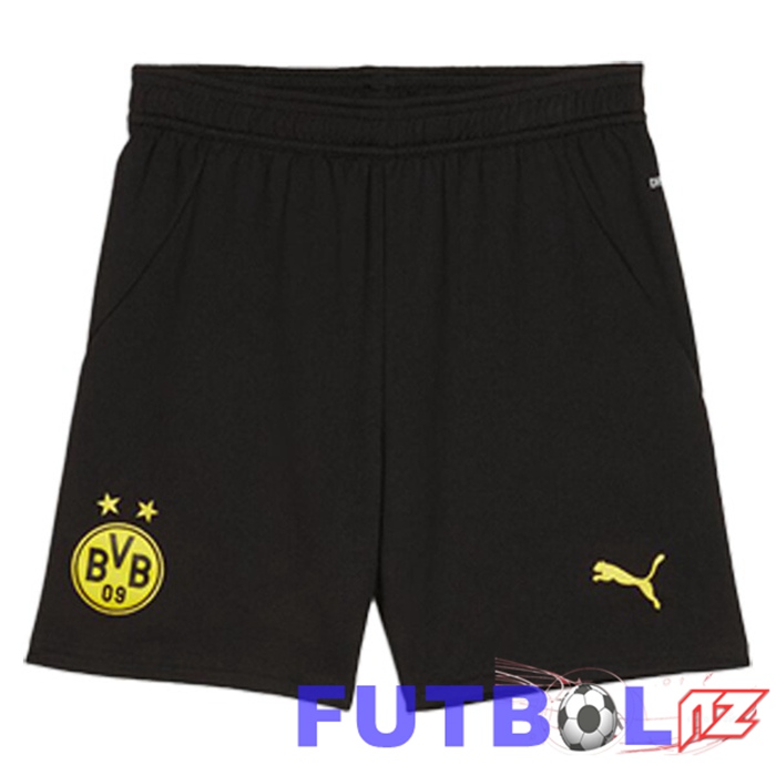 Cortos de Futbol Dortmund BVB Primera Negro 2024/2025