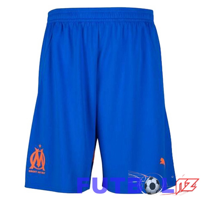 Cortos de Futbol Marsella OM Tercera Naranja 2024/2025