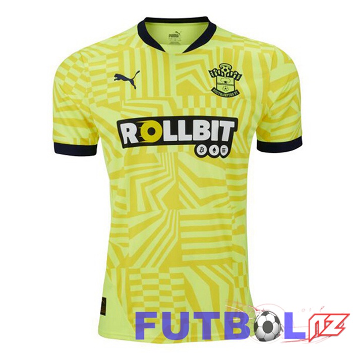 Camisetas De Futbol Southampton FC Segunda Amarillo 2024/2025