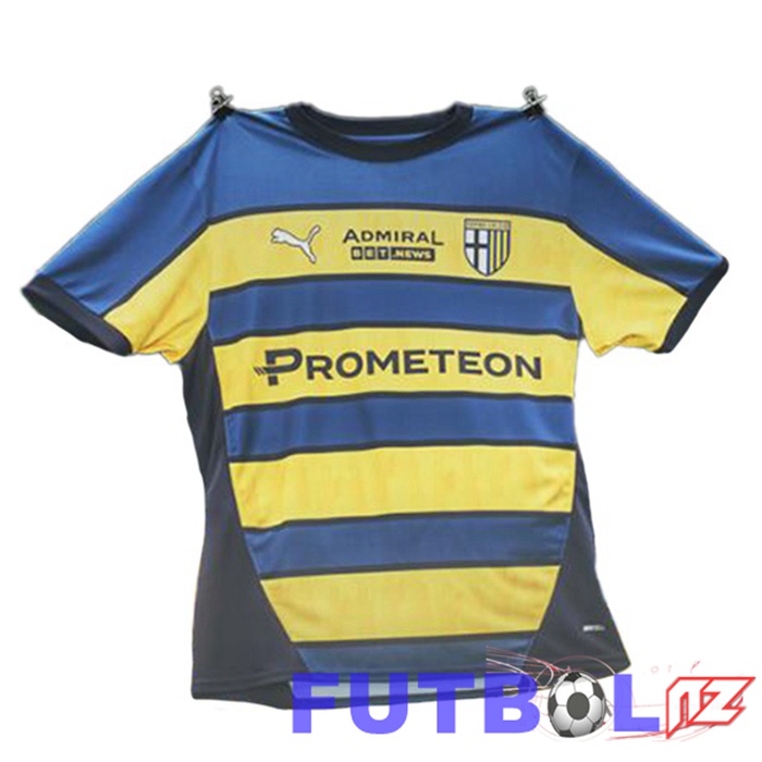 Camisetas De Futbol Parma Calcio Segunda Amarillo Azul 2024/2025
