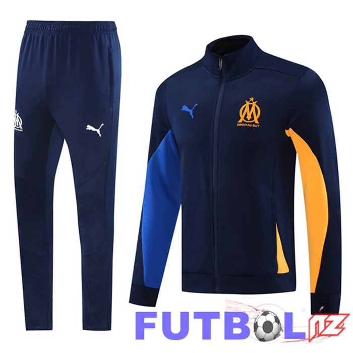 Chandal Equipos De Futbol - Chaqueta Marsella OM Azul Real 2025/2026