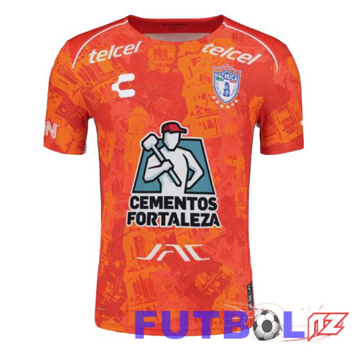Camisetas De Futbol CF Pachuca Segunda Naranja 2024/2025