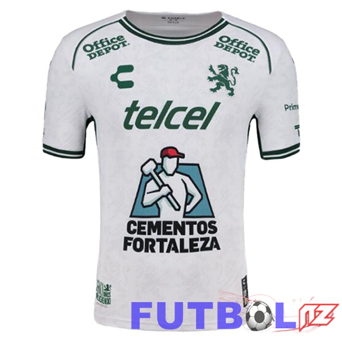 Camisetas De Futbol Club Leon Segunda Blanco 2024/2025