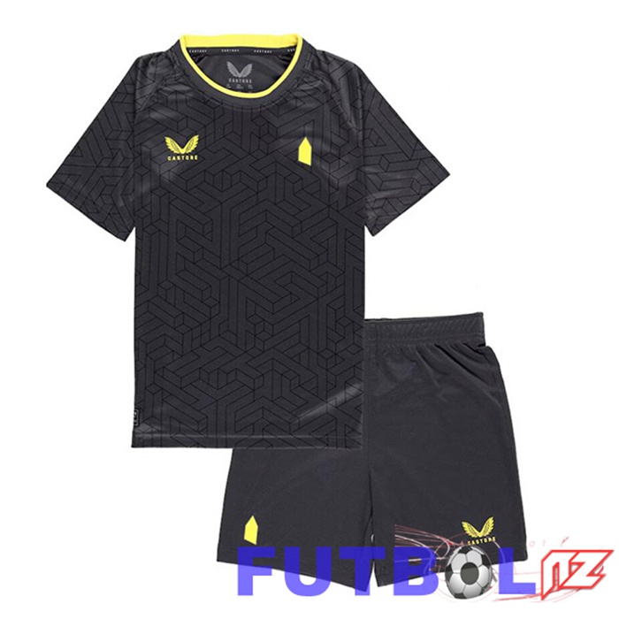 Camisetas De Futbol Everton Ninos Segunda Negro 2024/2025