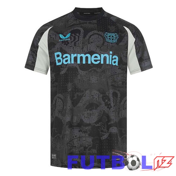 Camisetas De Futbol Bayer 04 Leverkusen Tercera Negro 2024/2025