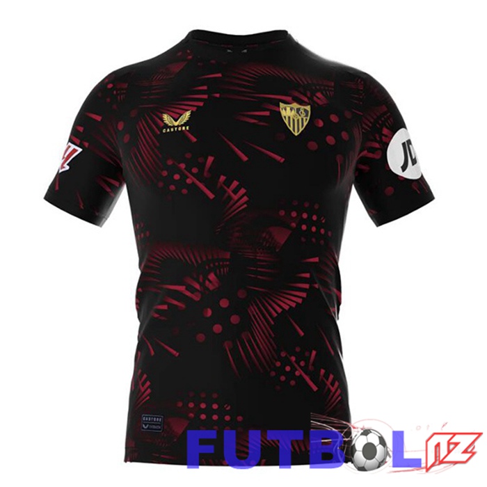 Camisetas De Futbol Sevilla FC Tercera Negro 2024/2025