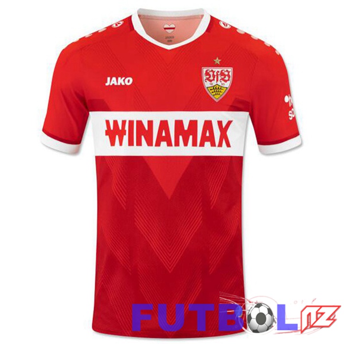 Camisetas De Futbol VfB Stuttgart Segunda Rojo 2024/2025