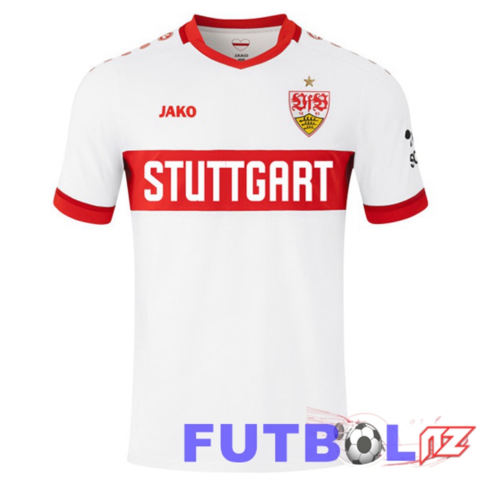 Camisetas De Futbol VfB Stuttgart Primera Blanco 2024/2025