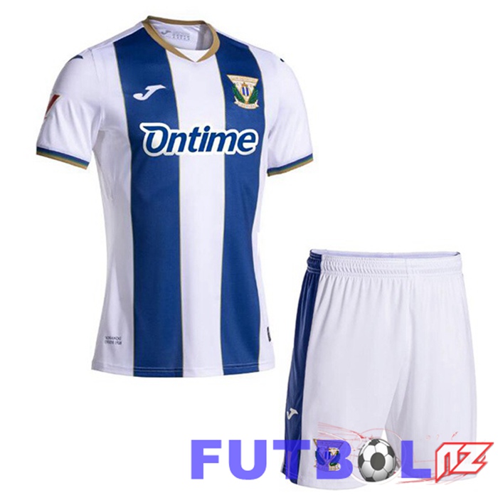 Camisetas De Futbol CD Leganes Ninos Primera Blanco Azul 2024/2025