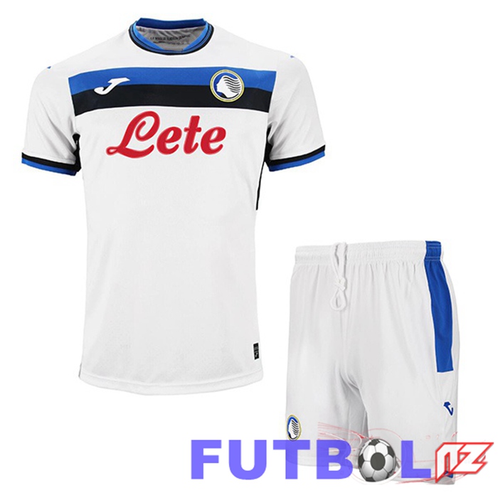 Camisetas De Futbol Atalanta Ninos Segunda Blanco 2024/2025 Camisetas De Futbol Atalanta Ninos Segunda Blanco 2024/2025