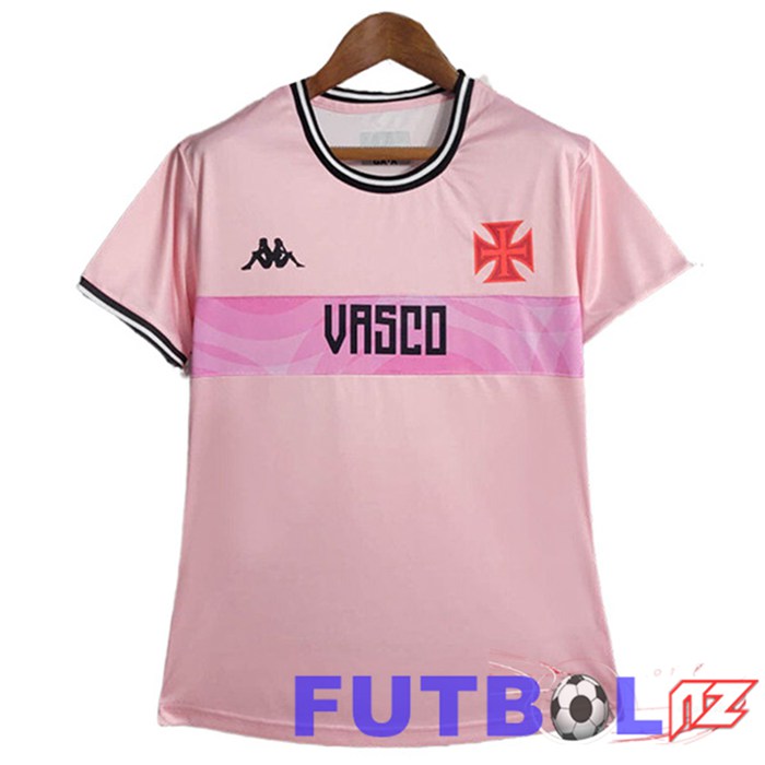 Camisetas De Futbol CR Vasco Da Gamana Mujer Rosa 2023/2024