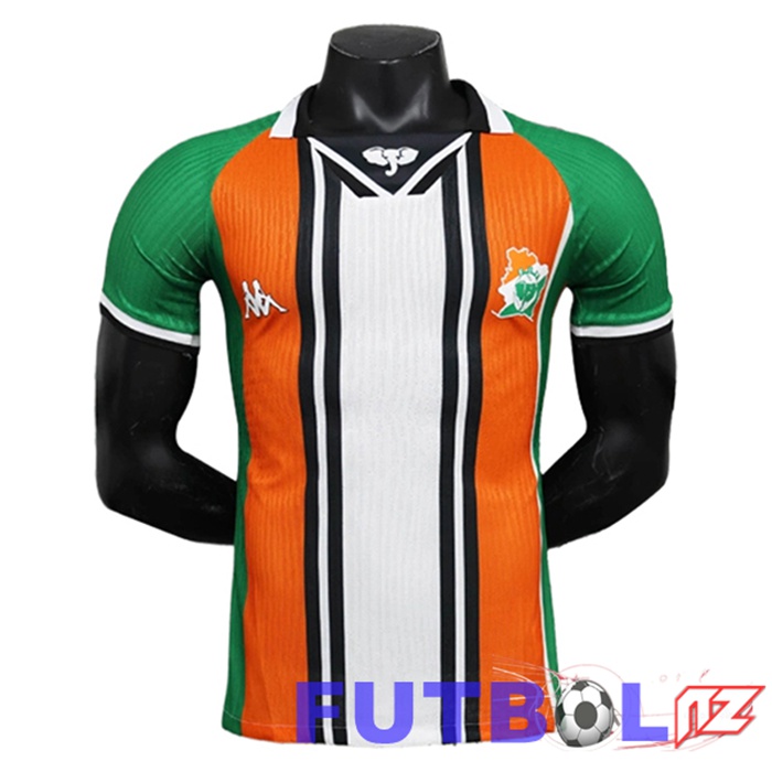 Camiseta Nacional Cote d'Ivoire Edición Especial Naranja/Blanco 2024/2025