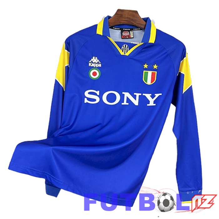 Camisetas De Futbol Juventus Retro Segunda Manga Larga 1995/1996