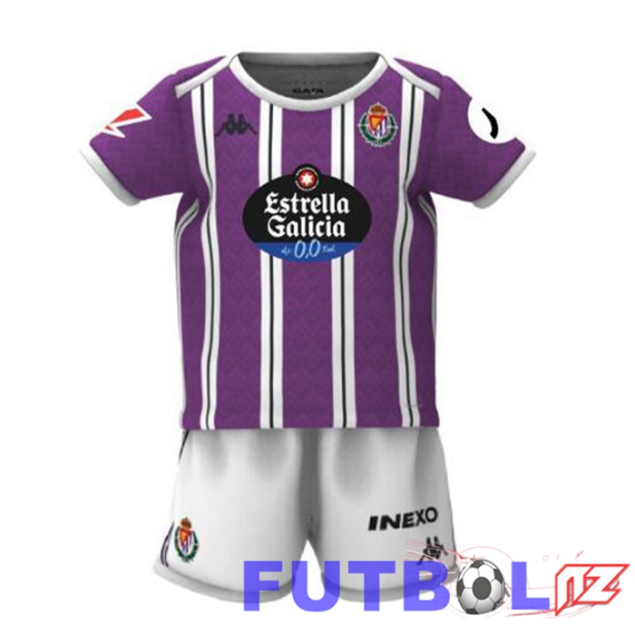 Camisetas De Futbol Real Valladolid Ninos Primera Púrpura 2024/2025