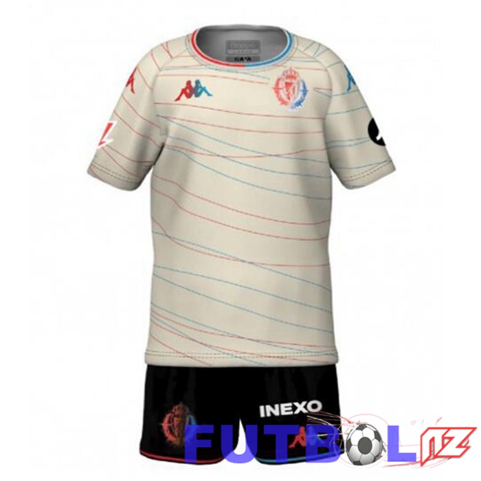 Camisetas De Futbol Real Valladolid Ninos Segunda Amarillo 2024/2025