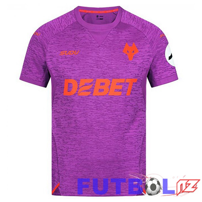 Camisetas De Futbol Wolves Tercera Púrpura 2024/2025