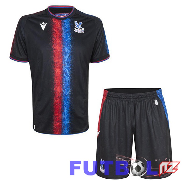 Camisetas De Futbol Crystal Palace Ninos Tercera Negro 2024/2025
