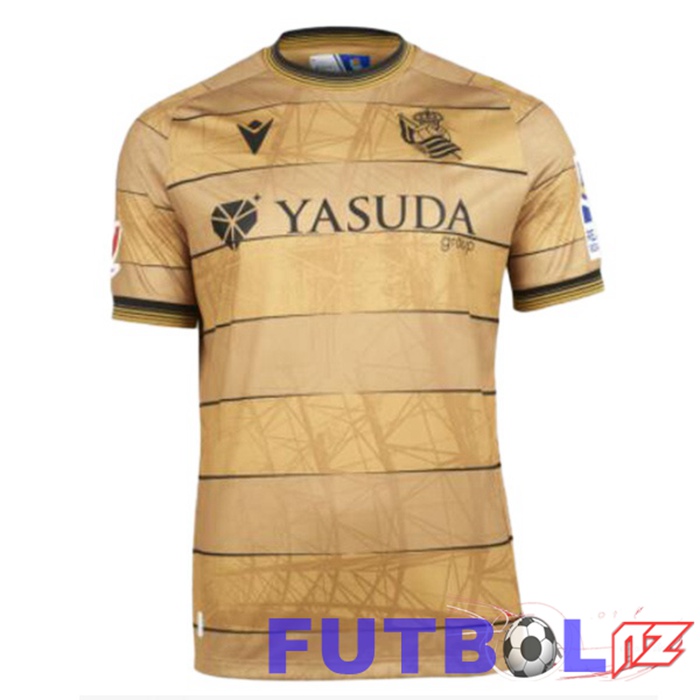 Camisetas De Futbol Real Sociedad Segunda Amarillo 2024/2025