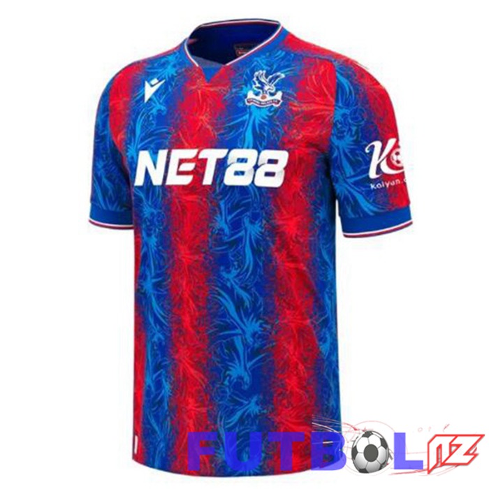 Camisetas De Futbol Crystal Palace Primera Rojo Azul 2024/2025