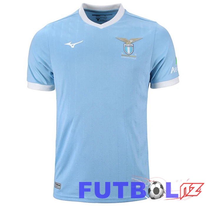 Camisetas De Futbol SS Lazio 50th Anniversary Champion Edition Azul 1973/1974