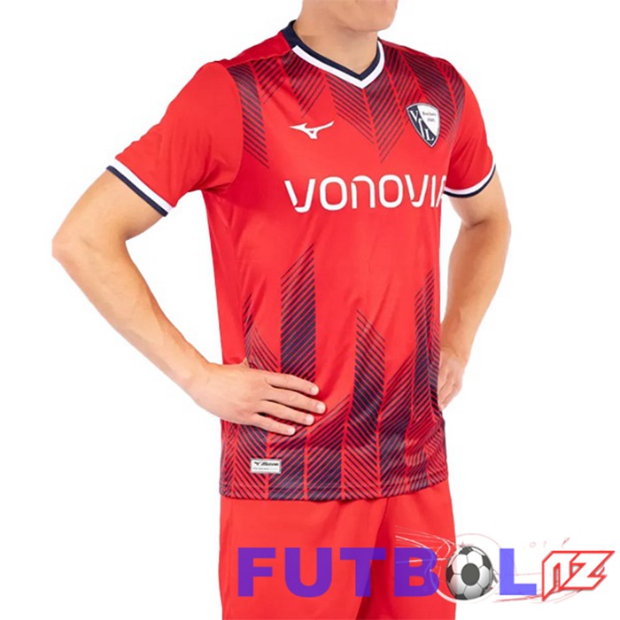 Camisetas De Futbol VfL Bochum Tercera Rojo 2024/2025 Camisetas De Futbol VfL Bochum Tercera Rojo 2024/2025