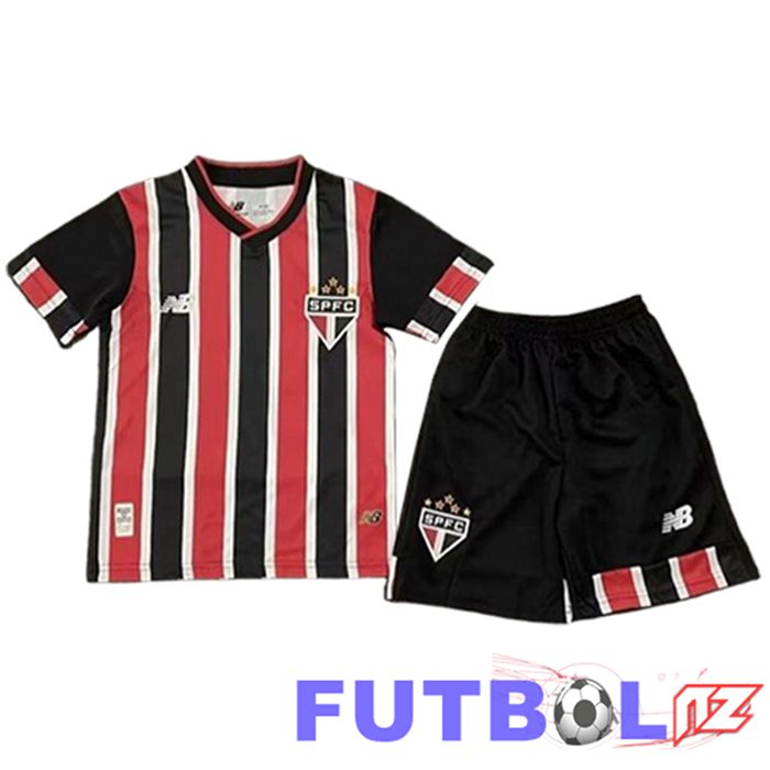 Camisetas De Futbol Sao Paulo FC Ninos Segunda 2024/2025