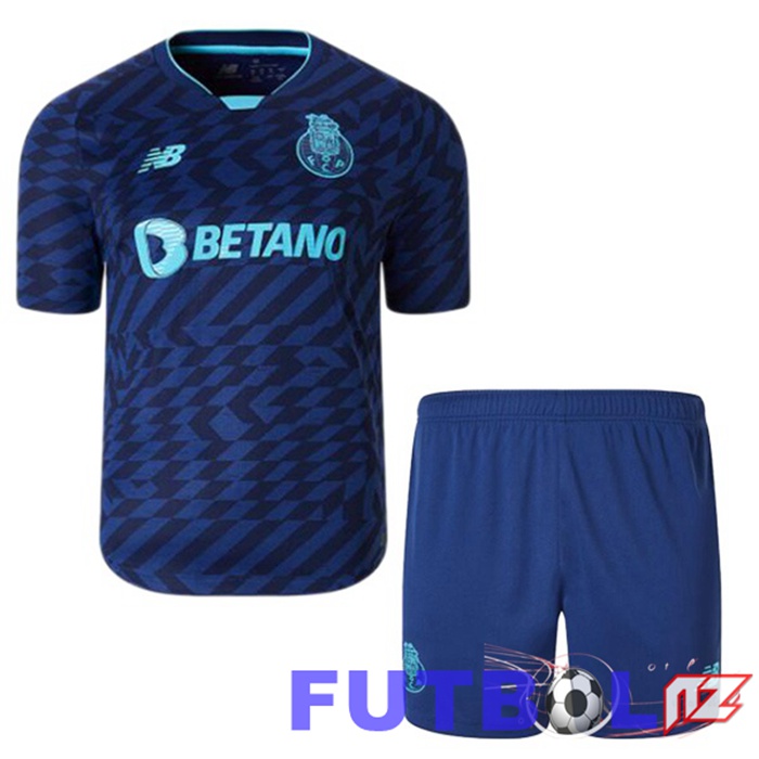 Camisetas De Futbol FC Porto Ninos Tercera Azul 2024/2025