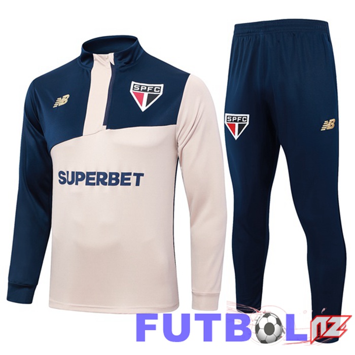 Chandal Equipos De Futbol Sao Paulo FC Amarillo Azul Real 2024/2025