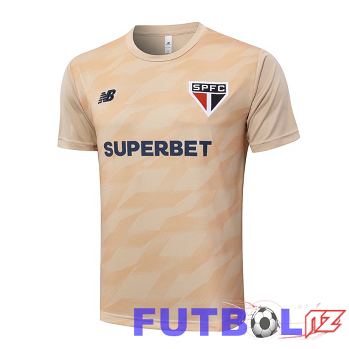 Camiseta Entrenamiento Sao Paulo FC Amarillo 2024/2025