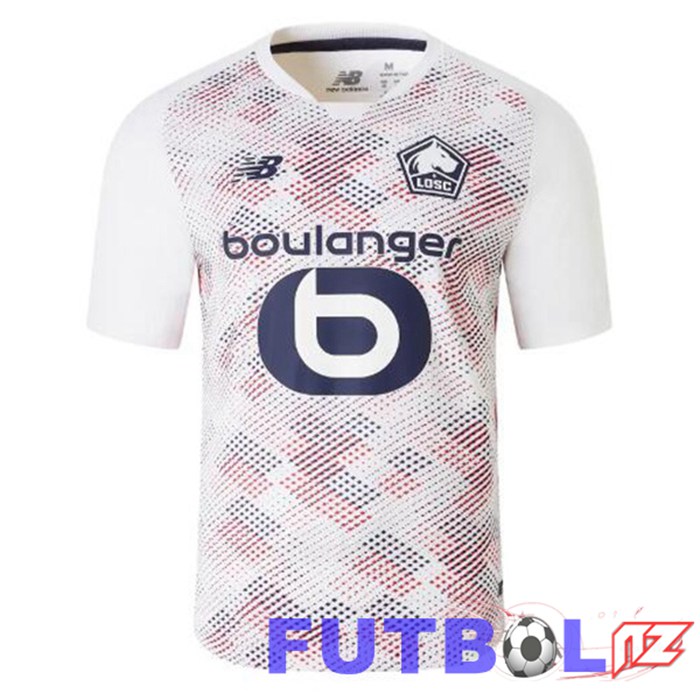 Camisetas De Futbol Lille OSC Segunda Blanco 2024/2025