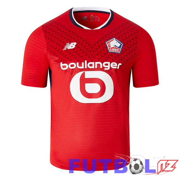 Camisetas De Futbol Lille OSC Primera Rojo 2024/2025
