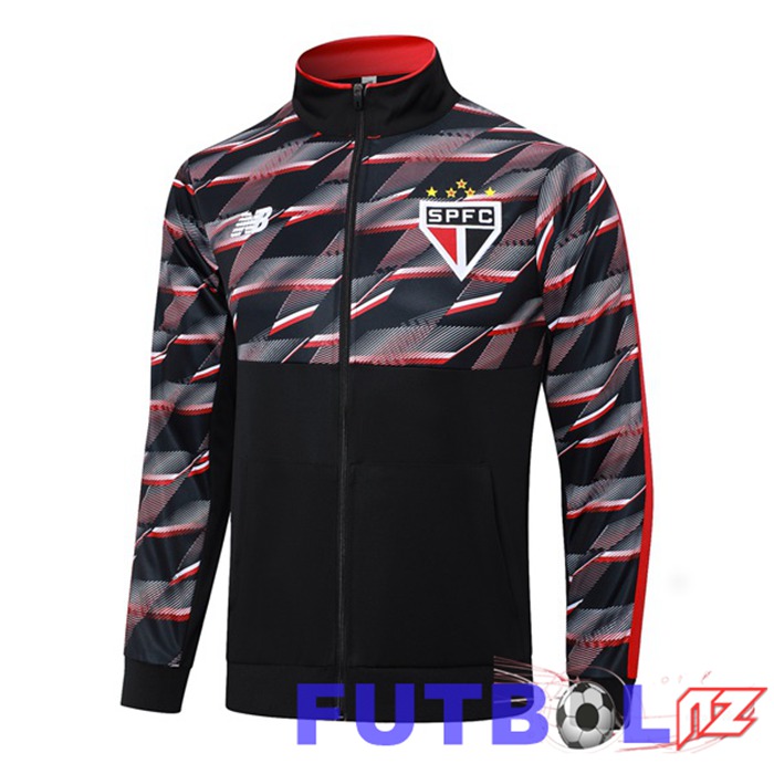 Chaquetas Futbol Sao Paulo FC Negro 2024/2025
