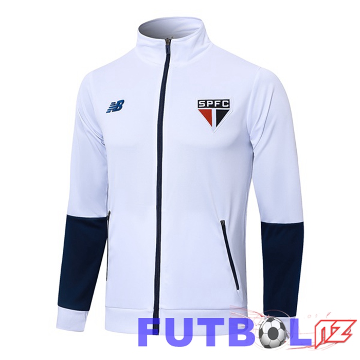 Chaquetas Futbol Sao Paulo FC Blanco 2024/2025