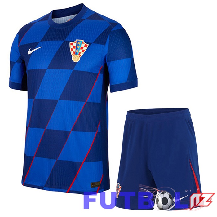 Camisetas De Futbol Croacia Segunda + Cortos 2024/2025