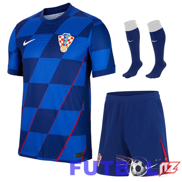 Camisetas De Futbol Croacia Segunda (Cortoss + Calcetines) 2024/2025