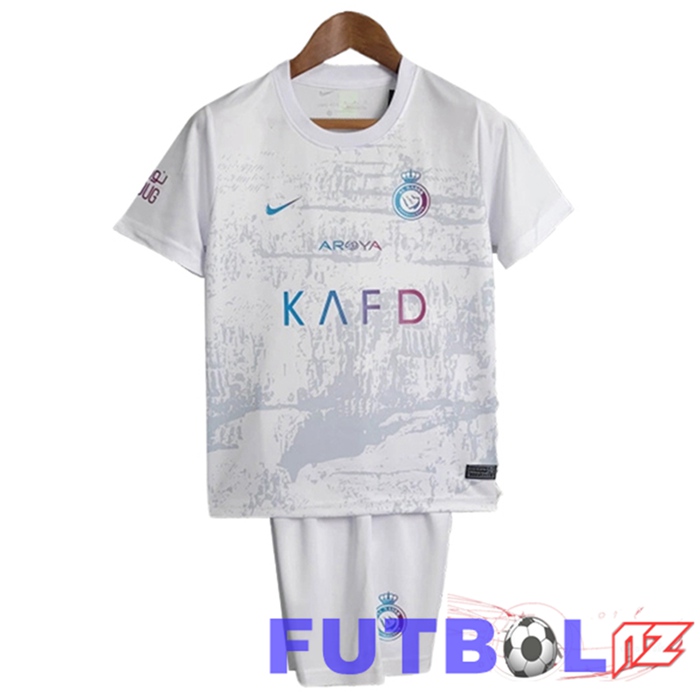 Camisetas De Futbol Al-Nassr Ninos Segunda 2023/2024