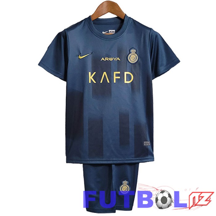 Nueva Camisetas De Futbol Al-Nassr Ninos Primera 2023/2024