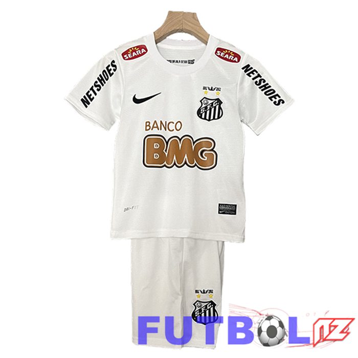 Camisetas De Futbol Santos Retro Ninos Primera 2011/2012 Camisetas De Futbol Santos Retro Ninos Primera 2011/2012