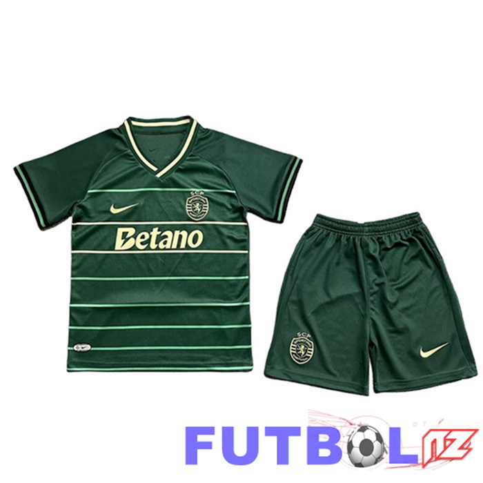 Camisetas De Futbol Sporting Ninos Edición Especial Verde 2024/2025