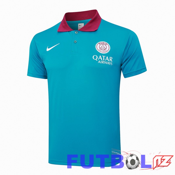 Camiseta Polo PSG Azul 2024/2025