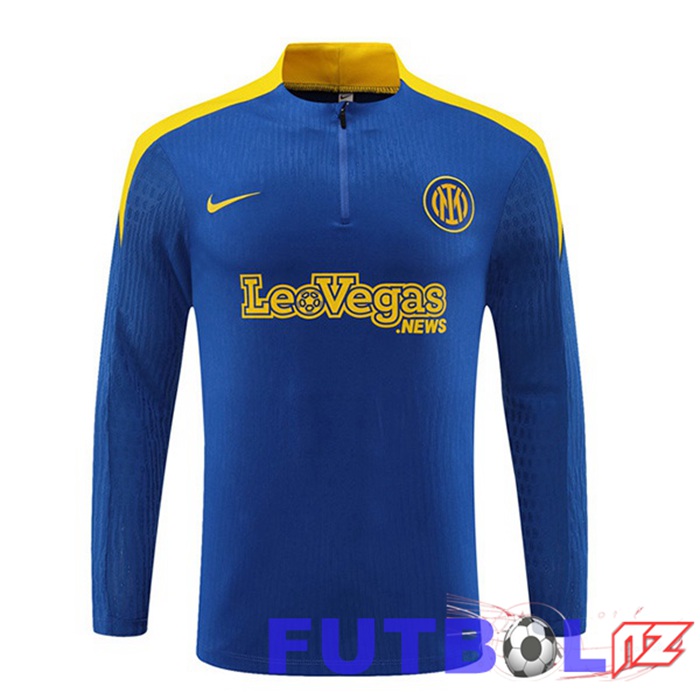 Sudadera De Entrenamiento Inter Milan Azul 2024/2025