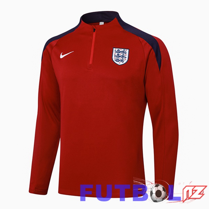 Sudadera De Entrenamiento Inglaterra Rojo 2024/2025