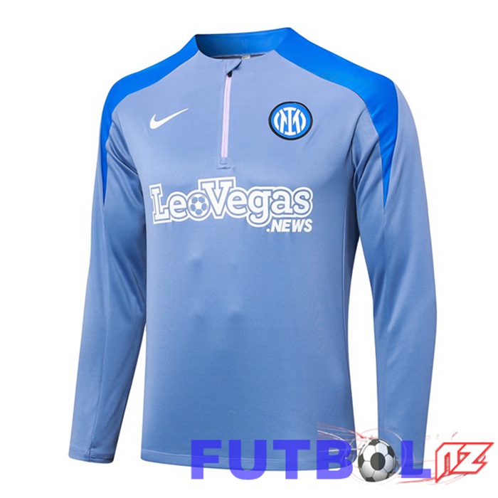 Sudadera De Entrenamiento Inter Milan Azul 2024/2025